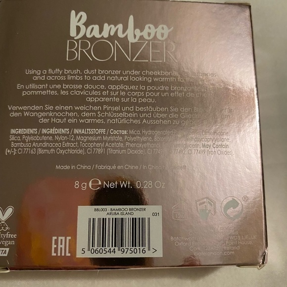 Ciate London Bamboo Bronzer Aruba Island NIB - Picture 3 of 7